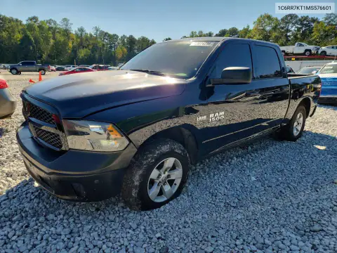 1C6RR7KT1MS576601 — 2021 RAM 1500, Боковая часть, фото до ремонта