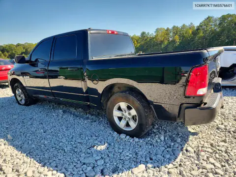 1C6RR7KT1MS576601 — 2021 RAM 1500, фото 2 с аукциона Copart, Боковая часть