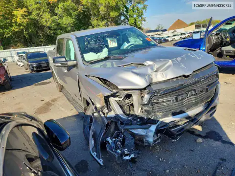 1C6SRFJM9NN330725 — 2022 RAM 1500, photo 4 from Copart, Front end