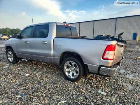 2022 Ram 1500 Big Horn/Lone Star VIN 1C6SRFFM6NN229716 фото 2