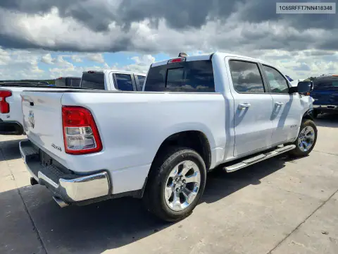 1C6SRFFT7NN418348 — 2022 RAM 1500, photo 3 from Copart, Front end