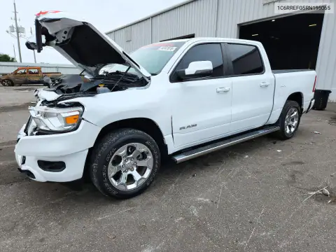 1C6RREFG5RN195065 — 2024 RAM 1500, ПЕРЕДНЯЯ ЧАСТЬ, фото до ремонта