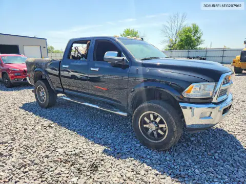 3C6UR5FL6EG207962 — 2014 RAM 2500, photo 4 from Copart, Fire