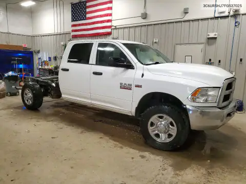 3C6UR5HJ7FG537025 — 2015 RAM 2500, photo 4 from Copart, Front end