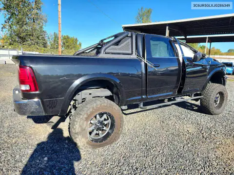 3C6UR5GLXJG286349 — 2018 RAM 2500, photo 3 from Copart, Rollover