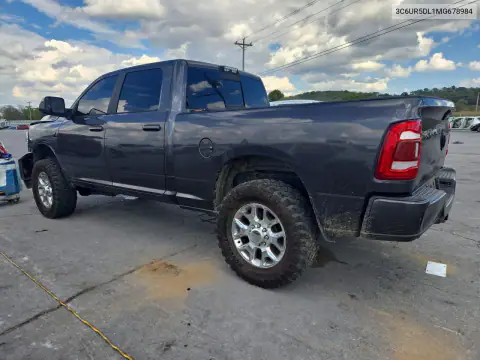 3C6UR5DL1MG678984 — 2021 RAM 2500, photo 2 from Copart, Front end