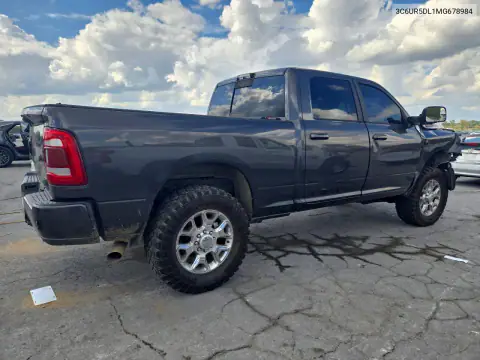 3C6UR5DL1MG678984 — 2021 RAM 2500, photo 3 from Copart, Front end