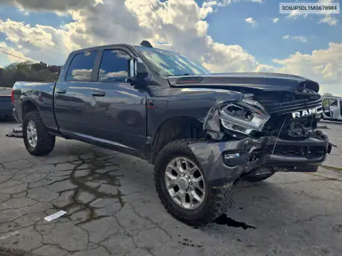 3C6UR5DL1MG678984 — 2021 RAM 2500, photo 4 from Copart, Front end