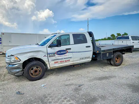 3C7WRSCL0EG317719 — 2014 RAM 3500, წინა ნაწილი (Front End), ფოტოები შეკეთებამდე