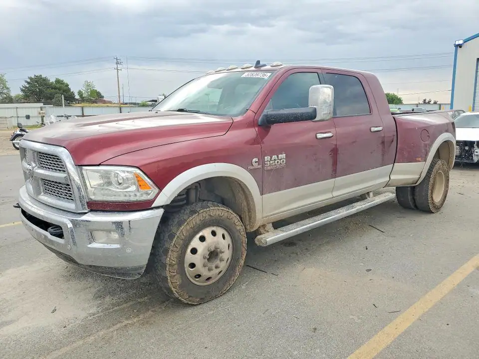 3C63RRML7JG132415 RAM 3500 2018 — Interior fire damage, before-repair photo
