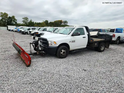 3C7WRTAL7JG159897 — 2018 RAM 3500, Передняя часть, фото до ремонта