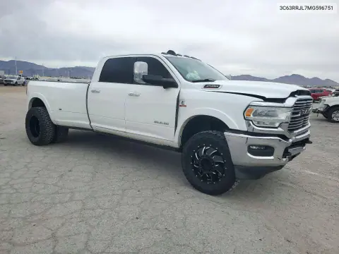 2021 Ram 3500 Laramie VIN 3C63RRJL7MG596751 фото 4
