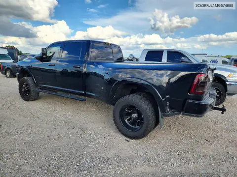 3C63RRJL1MG574888 — 2021 RAM 3500, photo 2 from Copart, Rear end