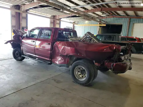 3C63RRJL6NG314763 — 2022 RAM 3500, photo 2 from Copart, All-over damage