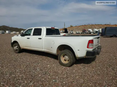 3C63RPGLXNG151501 — 2022 RAM 3500, photo 2 from Copart 22.10.2026, Undercarriage damage