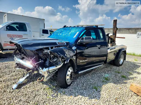 3C7WRKAL0NG238215 — 2022 RAM 4500, Передняя часть, фото до ремонта