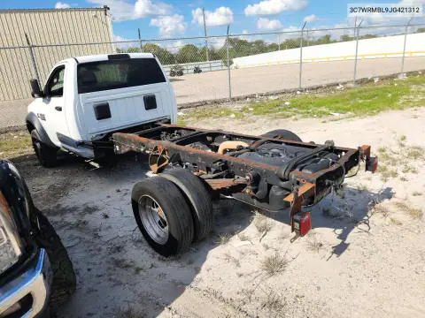 3C7WRMBL9JG421312 — 2018 RAM 5500, foto 2 de Copart, Daños mecánicos