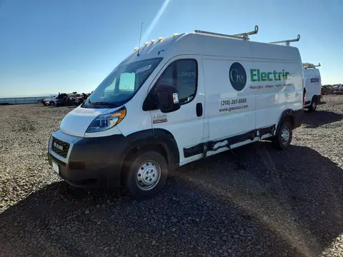3C6LRVDG2ME530370 — 2021 RAM Promaster 2500, Fire (Burn), before-repair photos