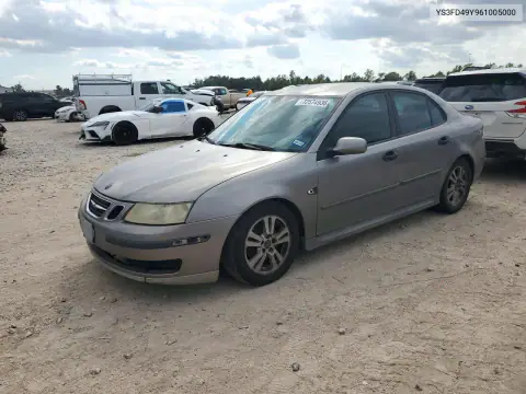 YS3FD49Y961005000 — 2006 Saab 9-3, Механические повреждения, фото до ремонта