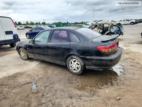 1G8JU54F62Y520982 — 2002 Saturn LS, photo 2 from Copart, Normal wear