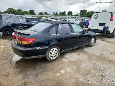 1G8JU54F62Y520982 — 2002 Saturn LS, photo 3 from Copart, Normal wear