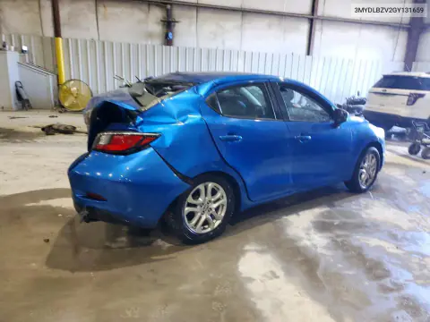 2016 Scion Ia Base VIN 3MYDLBZV2GY131659 фото 3