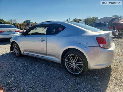 JTKJF5C73C3033501 — 2012 Scion TC, photo 2 from Copart, Side