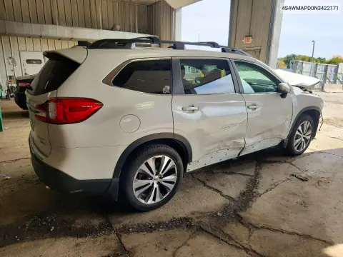 2022 Subaru Ascent Limited VIN 4S4WMAPD0N3422171 фото 3