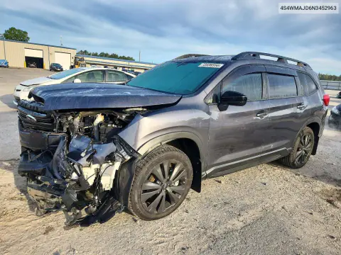 4S4WMAJD6N3452963 — 2022 Subaru Ascent, Передняя часть, фото до ремонта