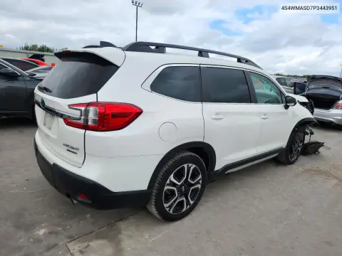 4S4WMASD7P3443951 — 2023 Subaru Ascent, фото 3 с аукциона Copart, ПЕРЕДНЯЯ ЧАСТЬ