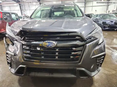 4S4WMAFD3S3426163 — 2025 Subaru Ascent, Przód, zdjęć przed naprawą