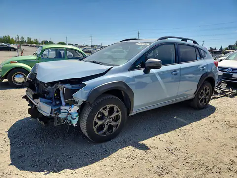 JF2GTHRC0MH384629 — 2021 Subaru Crosstrek, Передняя часть (Front End), фото до ремонта