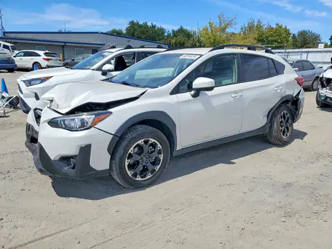 JF2GTAPC2M8262249 — 2021 Subaru Crosstrek, Задняя часть (Rear End), фото до ремонта