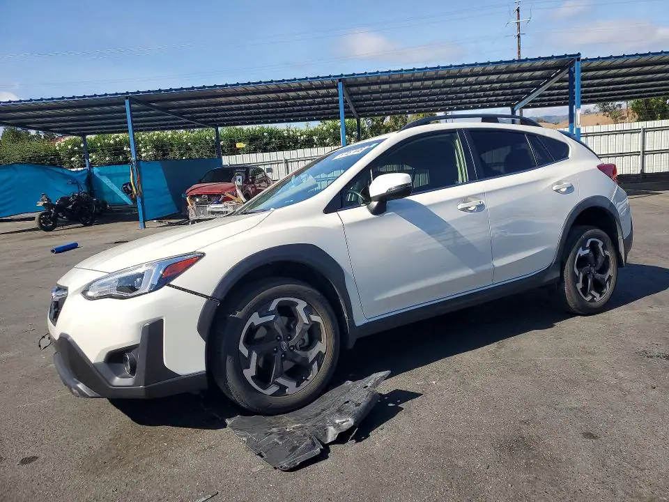 JF2GTHMC4M8232196 Subaru Crosstrek 2021 — uszkodzenie Przód, zdjęcie przed naprawą