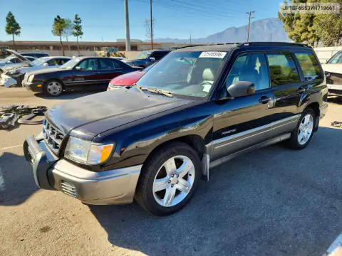 JF1SF6553YH718661 — 2000 Subaru Forester, Боковая часть, фото до ремонта