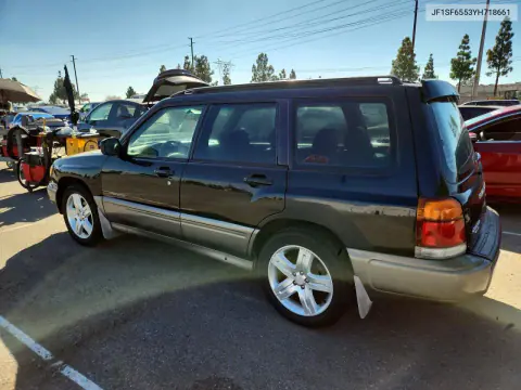 2000 Subaru Forester S VIN JF1SF6553YH718661 фото 2