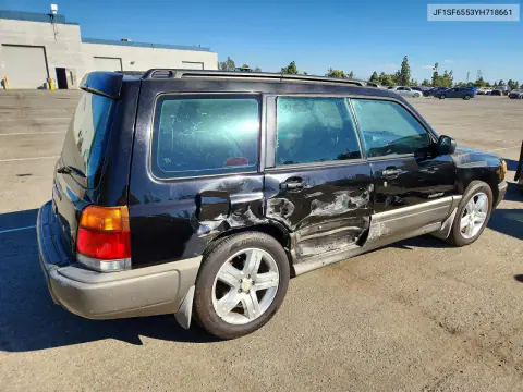 2000 Subaru Forester S VIN JF1SF6553YH718661 фото 3