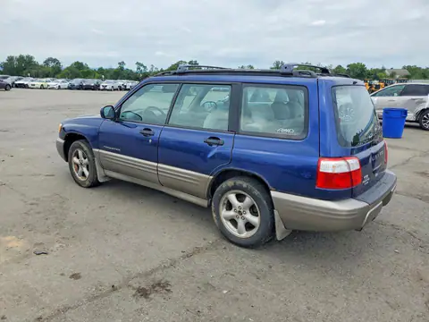 2002 SUBARU FORESTER VIN JF1SF65522H723115 фото 2
