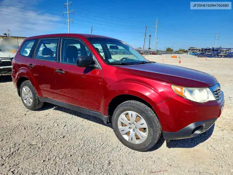 2009 Subaru Forester 2.5X VIN JF2SH61639H760480 фото 4