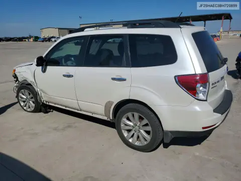 2011 Subaru Forester Limited VIN JF2SHAEC3BH720859 фото 2