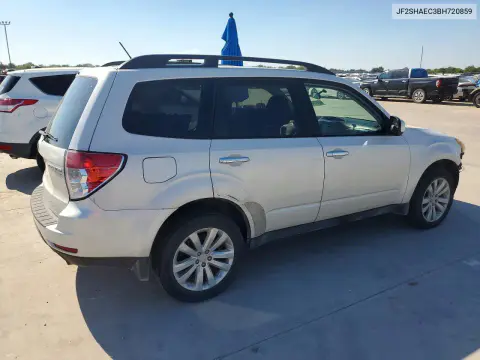 2011 Subaru Forester Limited VIN JF2SHAEC3BH720859 фото 3