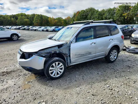 JF2SHADC1BH761203 — 2011 Subaru Forester, Передняя часть, фото до ремонта