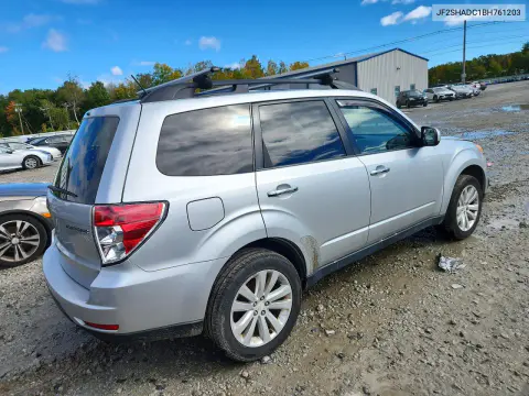 2011 Subaru Forester 2.5X Premium VIN JF2SHADC1BH761203 фото 3