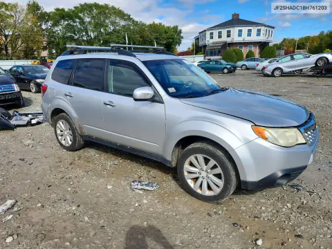 2011 Subaru Forester 2.5X Premium VIN JF2SHADC1BH761203 фото 4