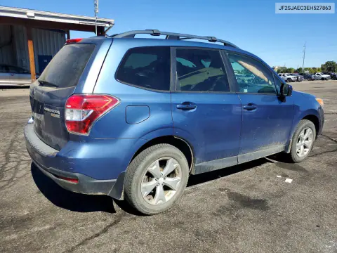 2014 Subaru Forester 2.5I Premium VIN JF2SJAEC3EH527863 фото 3