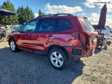2014 Subaru Forester 2.5I Premium VIN JF2SJAEC8EH554735 фото 2
