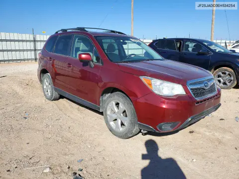 2014 Subaru Forester 2.5I Premium VIN JF2SJADC0EH534254 фото 4
