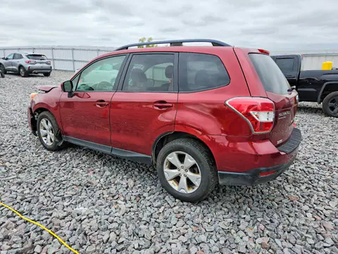 2015 SUBARU FORESTER VIN JF2SJADC3FH523783 фото 2