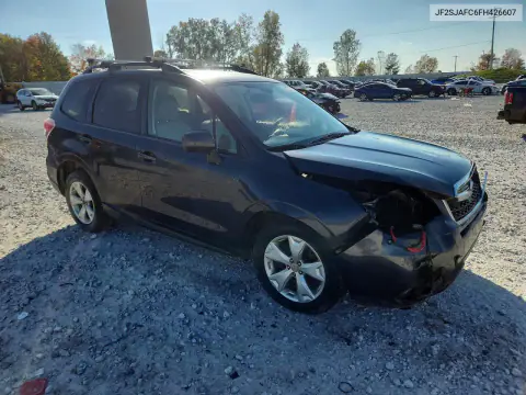 JF2SJAFC6FH426607 — 2015 Subaru Forester, фото 4 с аукциона Copart, Передняя часть