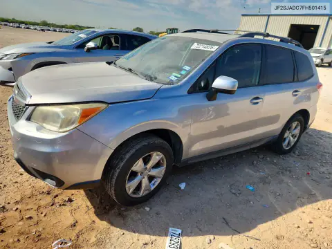 2015 Subaru Forester 2.5I Premium VIN JF2SJADC7FH501415 фото 1